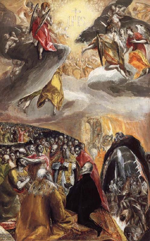 El Greco THe Adoration of the Name of Jesus Germany oil painting art